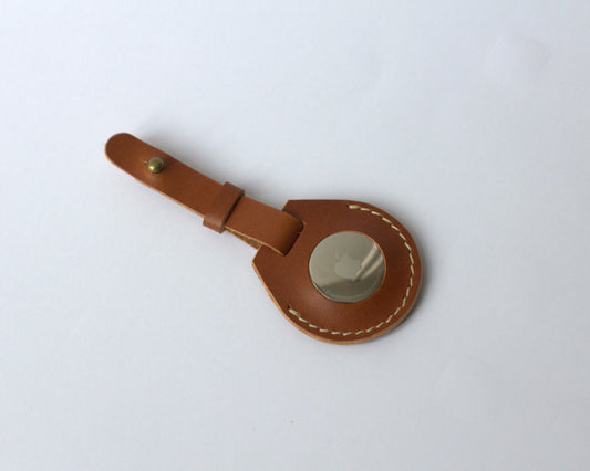 Leather Apple Airtag Case, Airtag Key Chain