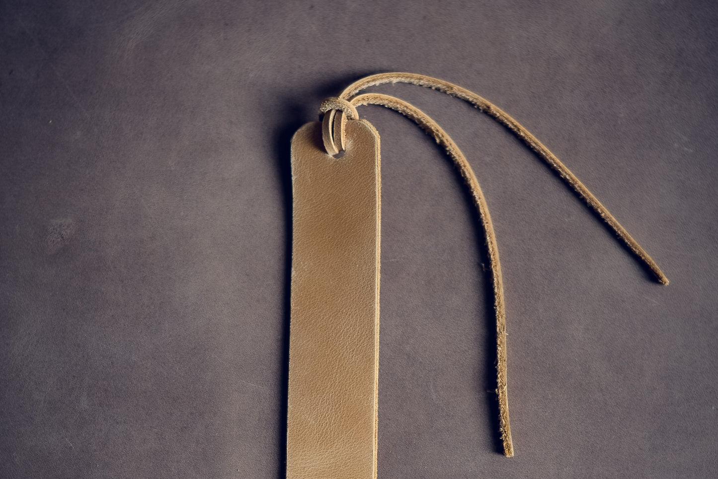 Leather Bookmark, Minimalist Gift