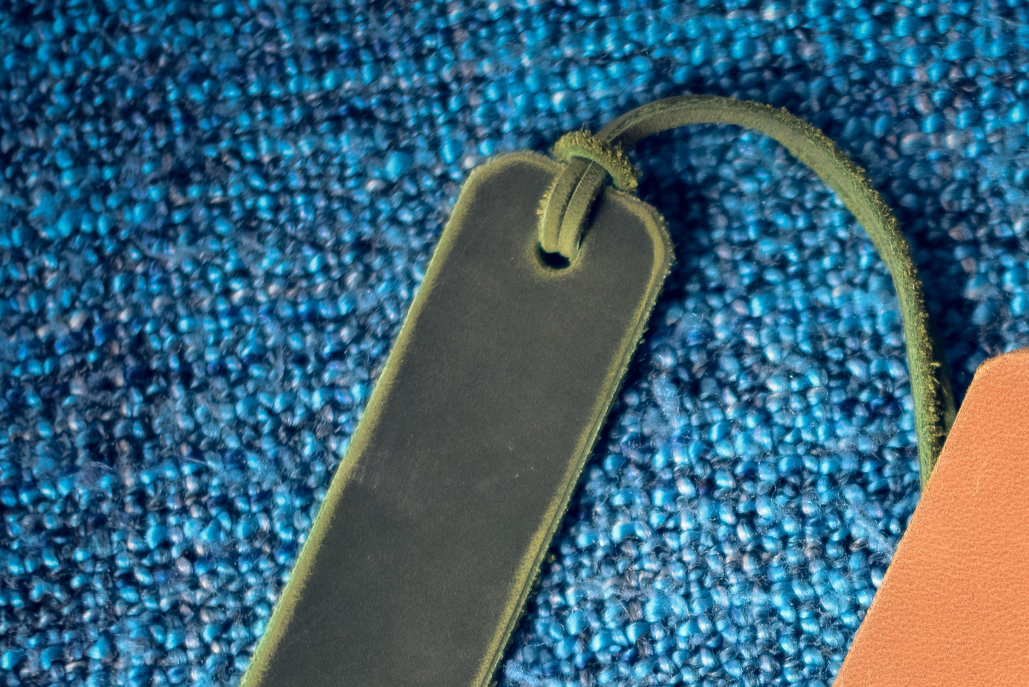 Leather Bookmark, Minimalist Gift