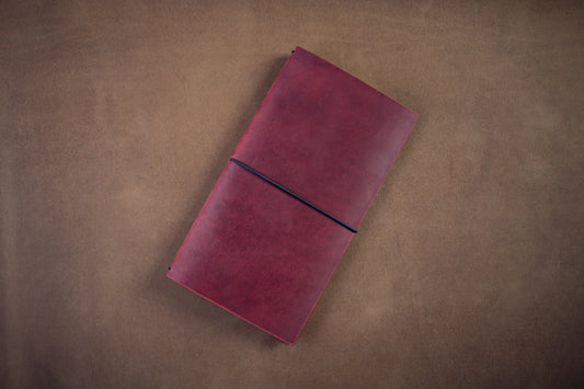Travelers Notebook Cover - Ruby